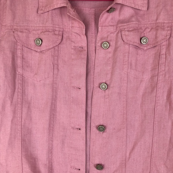 For Joseph 100% Linen coastal Casual button down Jacket size M - Picture 4 of 9